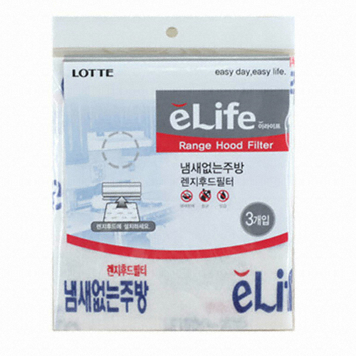 롯데이라이프 이라이프 렌지후드 필터 소 (6매)_이미지