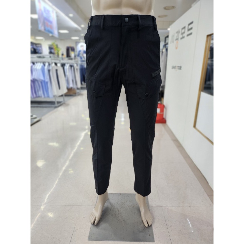 서광모드 세이브존05 블랙 허리 시크릿 밴드 카고 바지 PT2336_이미지