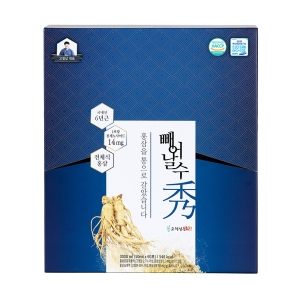 고철남홍삼 프리미엄 전체식 홍삼진액 빼어날 수 50ml 60p 1개 3000ml (1개)_이미지