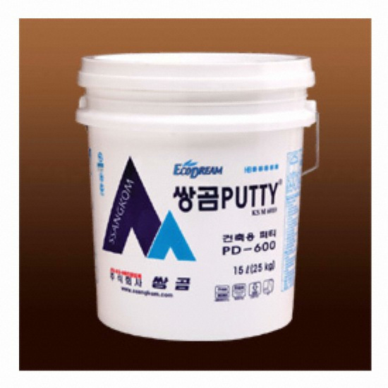쌍곰 내부용 퍼티 PD-600 (20kg)_이미지