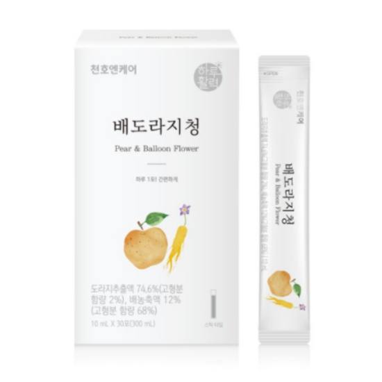 천호엔케어 배도라지청 10ml 30포 (6개)_이미지
