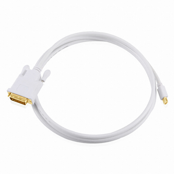 이지넷유비쿼터스 넥스트 MiniDisplayPort to DVI Cable (NEXTLINK-MDPDC220, 2m)_이미지