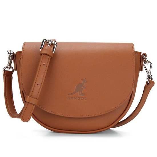 캉골 루나 하프문 크로스백 M 3227 (탄)_이미지