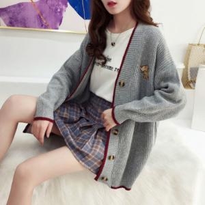 러블리 러블리 캐릭터 가디건 3컬러 DS-AL918_이미지