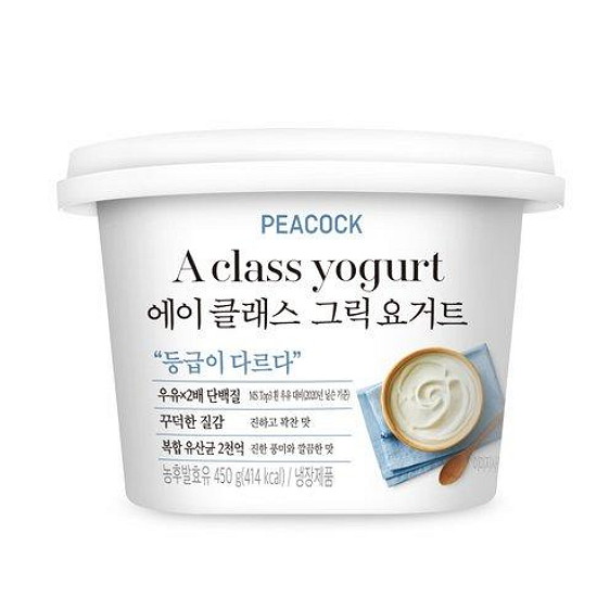 이마트 피코크 에이 클래스 그릭요거트 450g (1개)