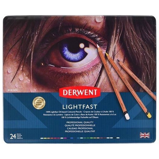 더웬트 라이트패스트 색연필 (24색)