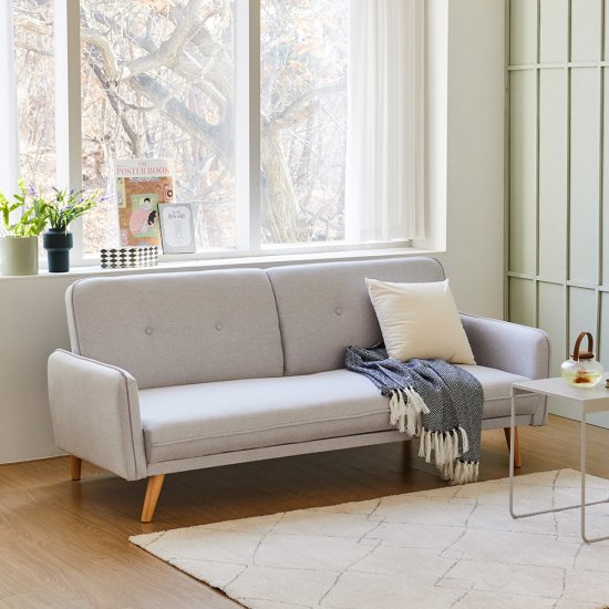  베스트리빙 레이 패브릭 소파베드 3인용