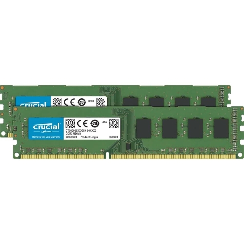 RAM 8GB 키트 2x4GB DDR3 1600 MHz CL11 데스크탑 메모리 CT2K51264BD160B