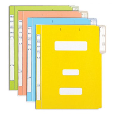 문화산업 칼라정부화일 F194-7 A4 (20개)