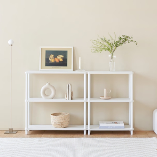 룸앤홈 데일리 사각 라운드 3단 선반 600