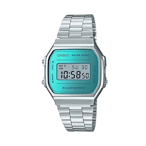 카시오 타임갤러리  casio 남여공용 디지털 메탈시계 A168WEM2D_이미지