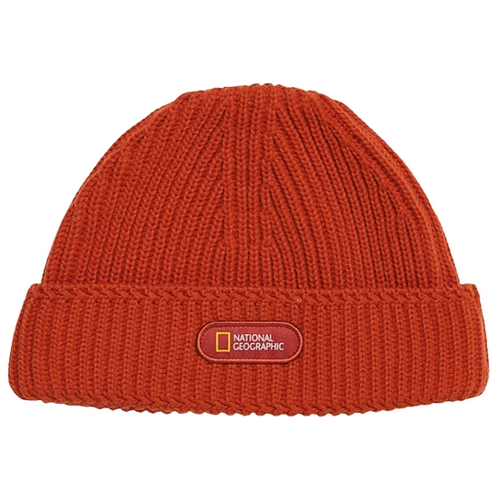 내셔널지오그래픽 숏 니트 비니 N224AHA530 (오렌지)_이미지