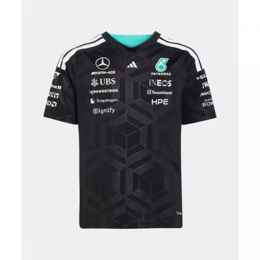 아디다스 KIDS 메르세데스 AMG F1 팀 드라이버 저지 키즈 블랙 KF0165