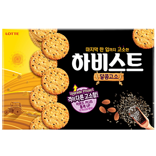 롯데웰푸드 하비스트 달콤고소 300g (1개)_이미지