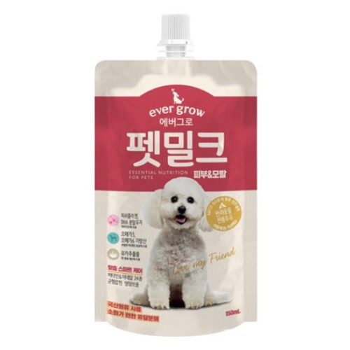 부명 에버그로 펫밀크 피부&모발 150ml (40개)_이미지