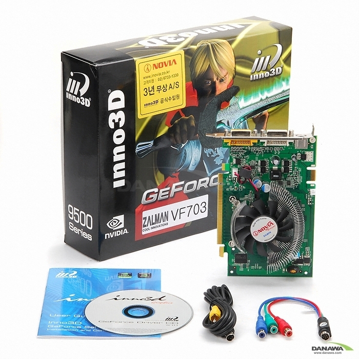 INNO3D ������ 9500GT DDR3 256MB �߸� ���̳���