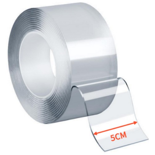 데일린 실리콘 양면 테이프 50mm (5m, 1개)