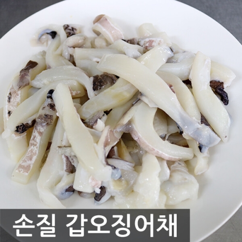 여수고기 국내산 손질 갑오징어채 1kg_이미지