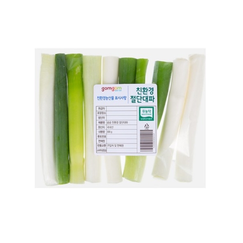곰곰 친환경 절단대파 300g (3개)_이미지