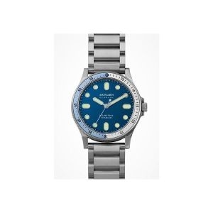 스카겐 SKW6717 FISK 맨즈 건 메타 티타늄 브레스 BL 42mm