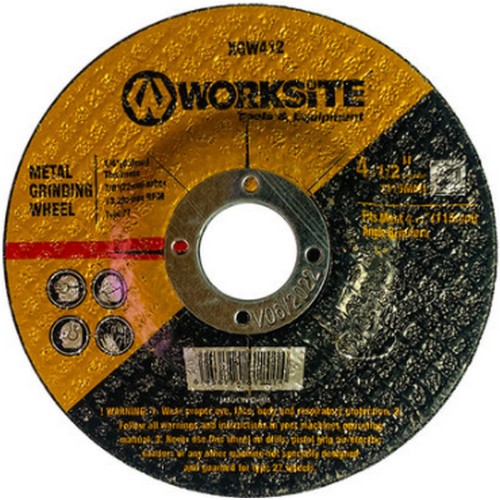 워크사이트 5인치 메탈용 연마석 XGW412