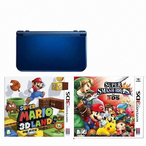 Nintendo ���ٵ� �� 3DS XL + ���� ���Ž� ������ + ���� ������ 3D���� ��Ű��