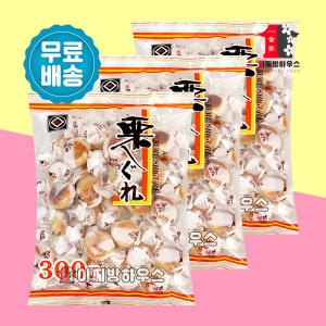 사토 쿠리시구레 300g x 3개 일본 밤과자 쿠리킨톤 만쥬 밤빵 화과자