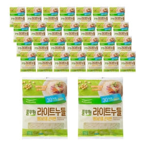 풀무원 병아리콩 곤약면 라이트누들 150g (30개)_이미지