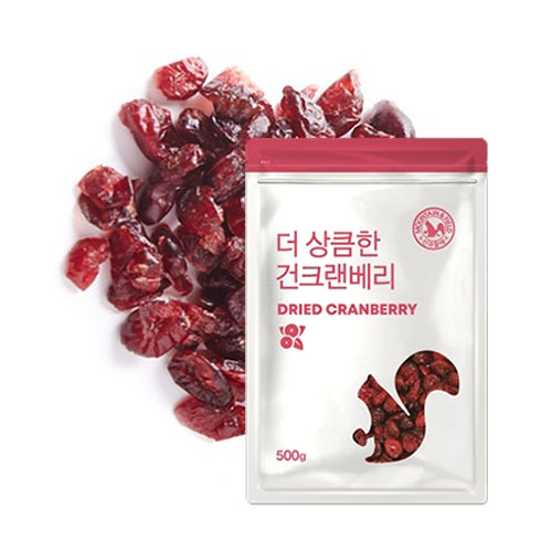 산과들에 건크랜베리 500g (1개)_이미지