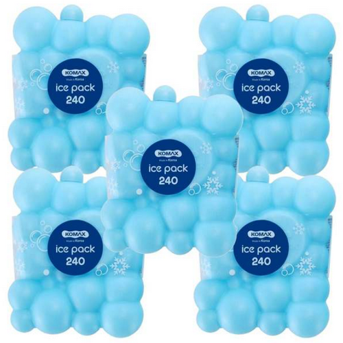 코멕스 아이스탱크팩 버블 240ml (5개)_이미지