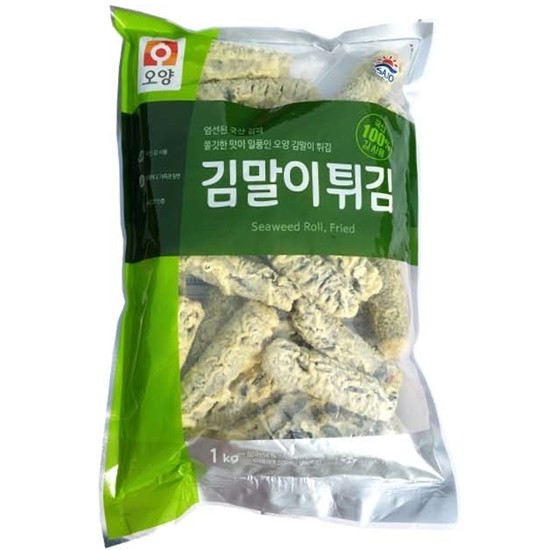 사조대림 오양 김말이 튀김 1kg (2개)_이미지