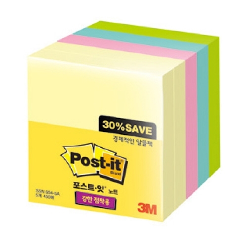 3M 노트 SSN 654-5 (36개)_이미지