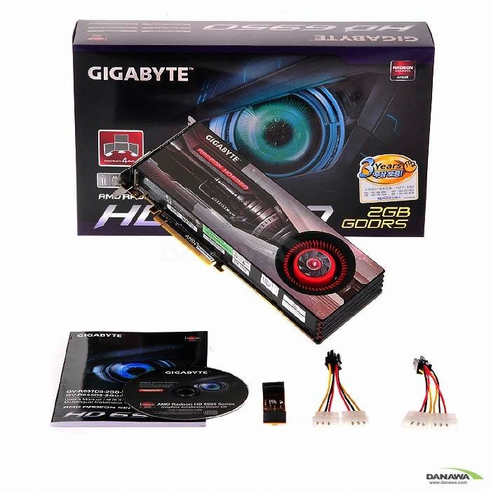 GIGABYTE 라데온 HD 6950 The Classic D5 2GB_이미지