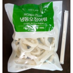 신선씨푸드 손질 오징어링냉동 400g_이미지