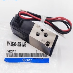 SMC 솔레노이드 밸브 VK3120-5G-M5-F