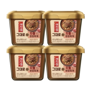 해찬들 그대로 끓여먹는 차돌 된장찌개 양념 450g 4개이미지입니다. 누르면 해당 게시물로 새창이동합니다.