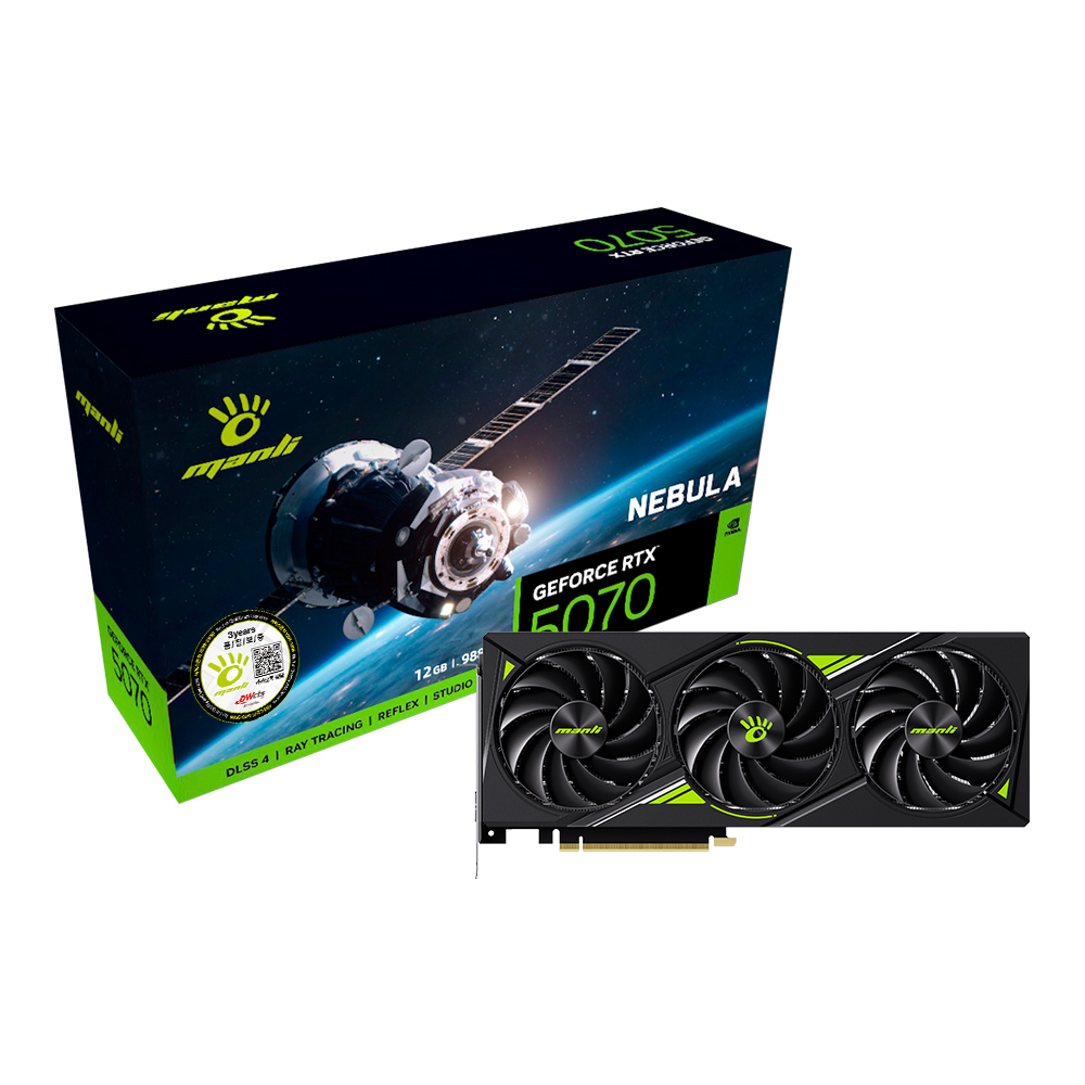 MANLI ������ RTX 5070 Nebula D7 12GB �����Ƽ����