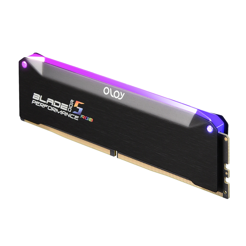 OLOy DDR5-5600 CL36 BLADE RGB Black 패키지 올로코리아 (16GB(8Gx2))_이미지