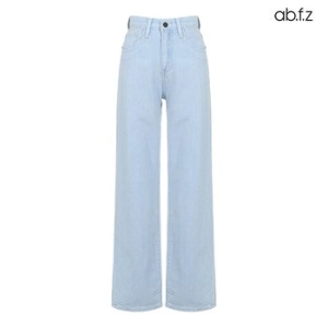 Ab.f.z 여름 원버튼 세미와이드 데님 팬츠 AFZ2MP39A_이미지