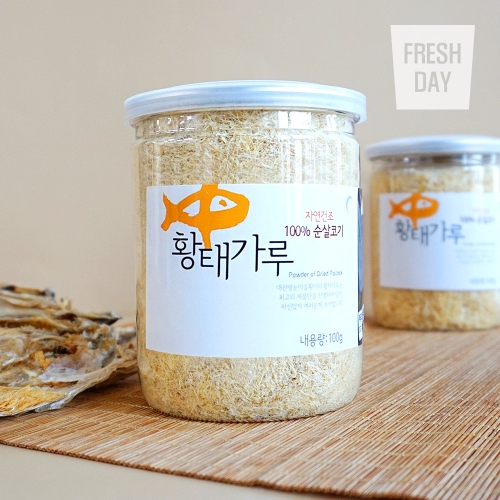 프레시데이 강원도 자연건조 황태큐브 100g (10개)