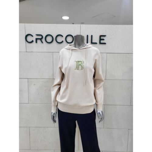 크로커다일레이디 누빔엠보자가드 반집업티셔츠 CLFSTS202