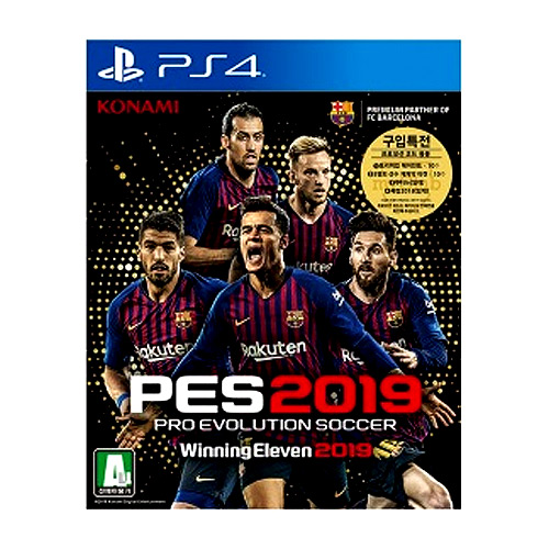 코나미 위닝 일레븐 2019 (PS4) [중고]