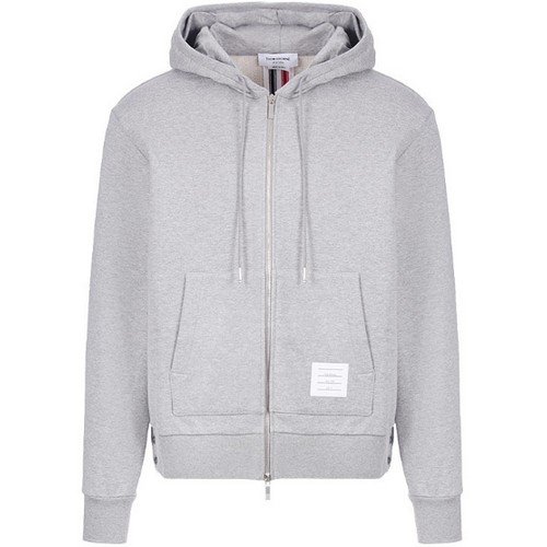 톰브라운 후드 집업 MJT153A 03377 (055, 그레이)_이미지