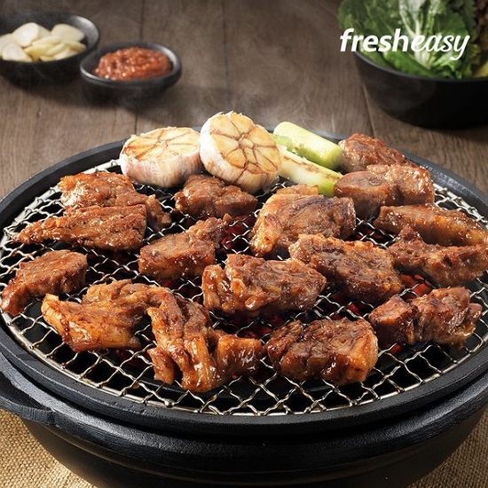 프레시지 백년가게 동봉 한돈 목살양념구이 300g (1개)_이미지