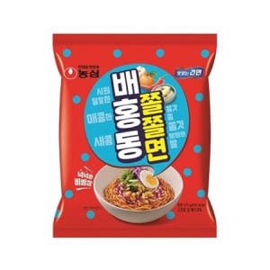 농심 <b>배홍동</b> 쫄쫄<b>면</b> 129g