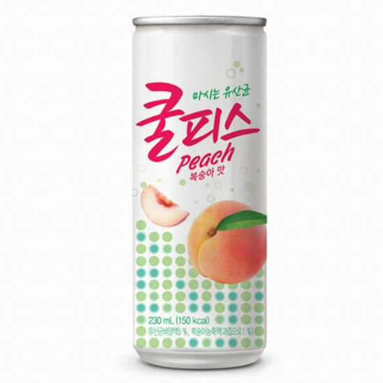 동원F&B 쿨피스 복숭아맛 230ml (60개)_이미지