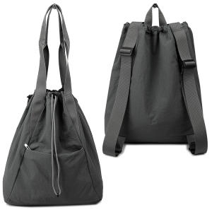 코피 여행 스트링 숄더백 겸용 백팩_G10839