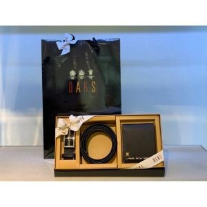  닥스 체크 포인트 지갑벨트세트_DBWA9F914DBBE9F990