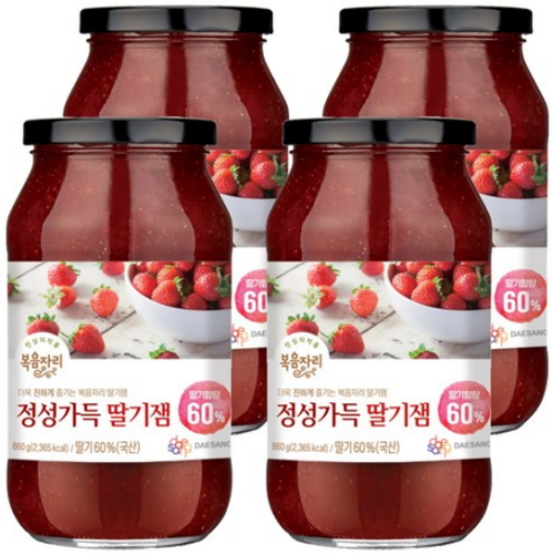 복음자리 정성가득 딸기잼 860g (4개)_이미지