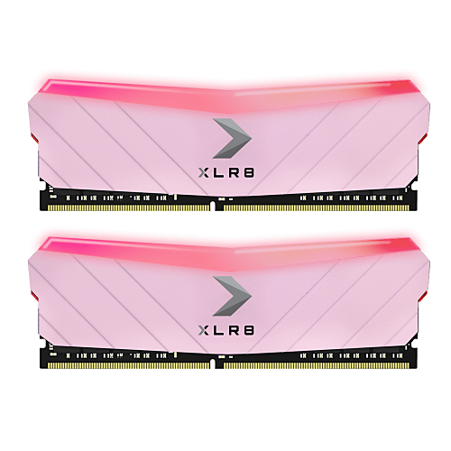 PNY XLR8 DDR4-3200 Gaming EPIC-X RGB 핑크 패키지 (16GB(8Gx2))_이미지